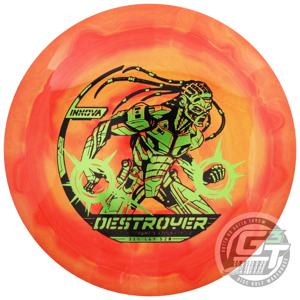 Innova Limited Edition 2026 Tour Series Philo Brathwaite Swirl Star Destroyer Distance Driver Golf Disc