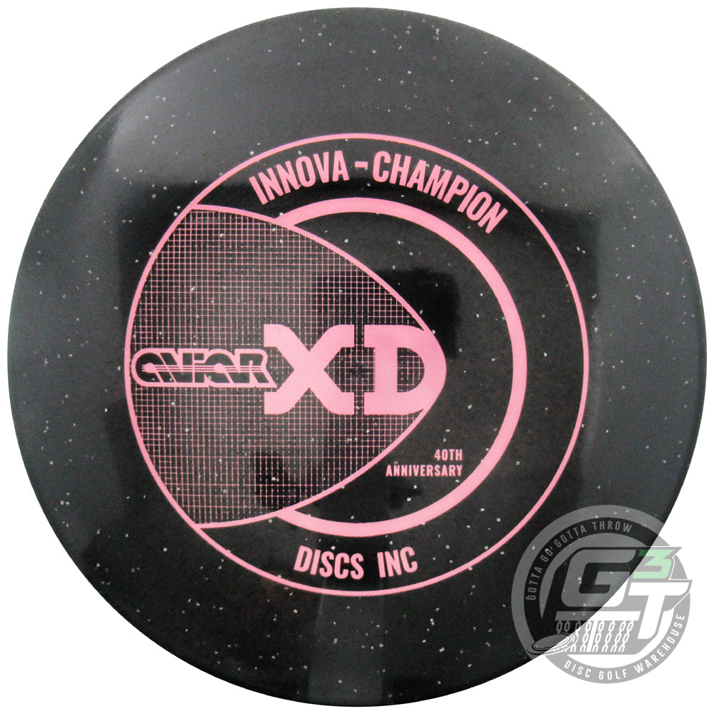 Innova Limited Edition 40th Anniversary Metal Flake Dark Star XD Putter Golf Disc