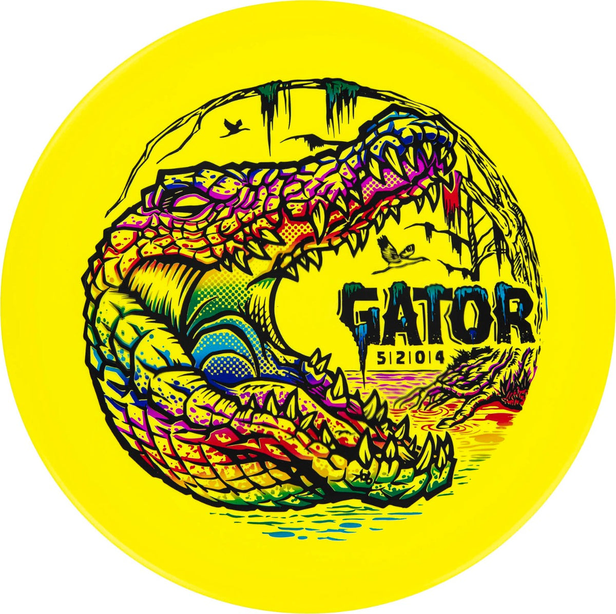 Innova Limited Edition Bayou Stamp Star Gator Midrange Golf Disc