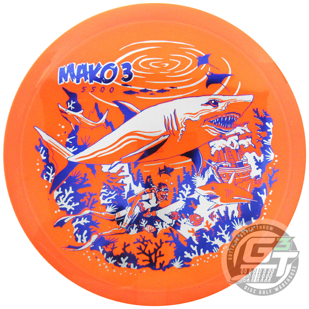 Innova Limited Edition Riptide Reef Stamp Champion Mako3 Midrange Golf Disc