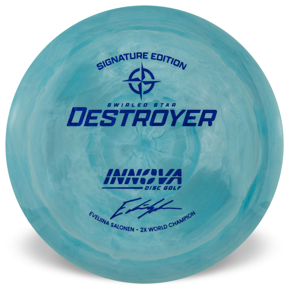 Innova Signature Edition Eveliina Salonen 2X Swirled Star Destroyer Distance Driver Golf Disc
