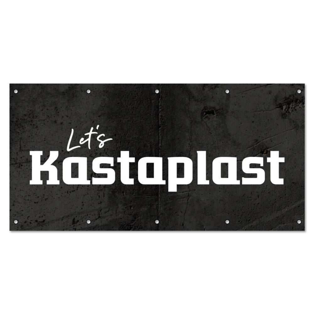Kastaplast Let's Kastaplast 4' x 2' PVC Banner