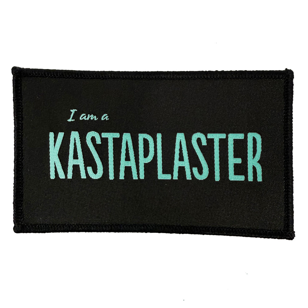 Kastaplast I Am A Kastaplaster Iron-On Disc Golf Patch
