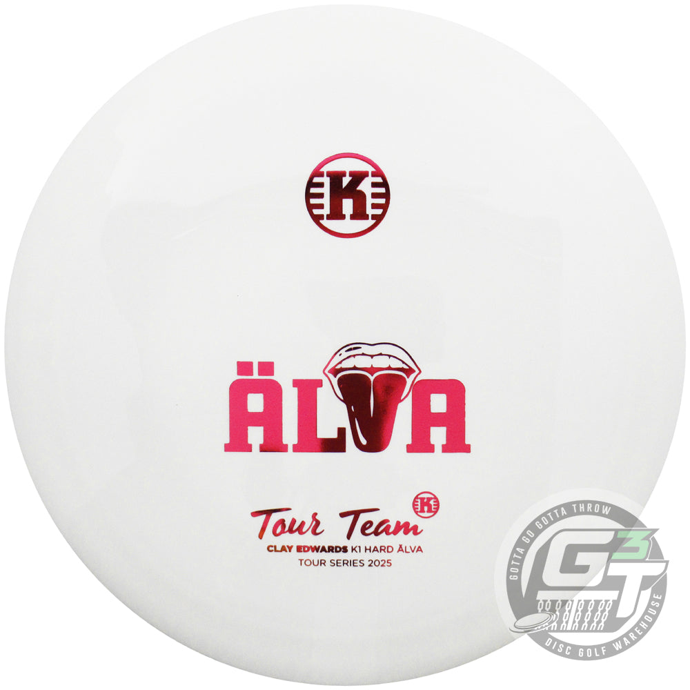 Kastaplast Limited Edition 2025 Team Series Clay Edwards K1 Hard Alva Distance Driver Golf Disc
