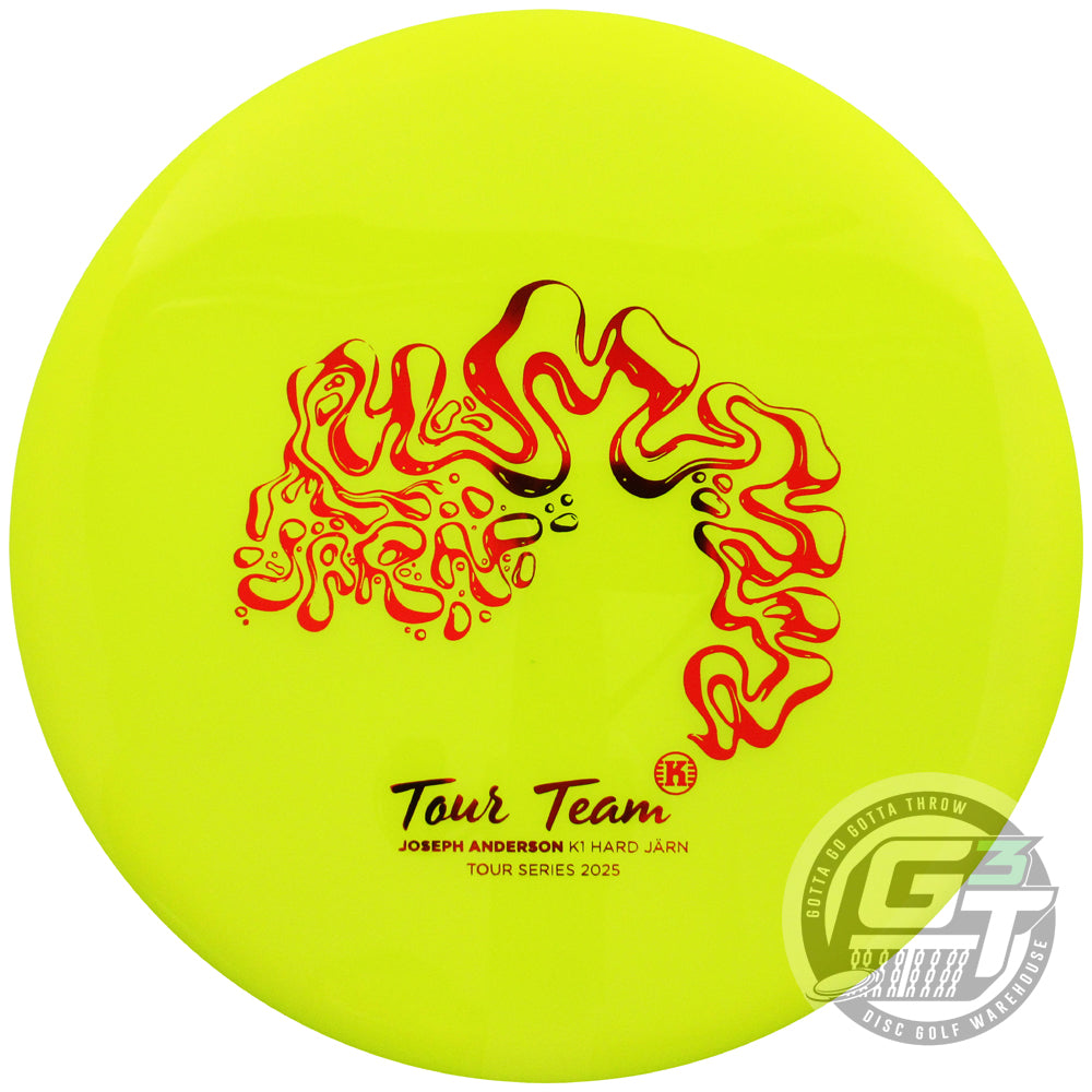 Kastaplast Limited Edition 2025 Team Series Joseph Anderson K1 Hard Jarn Midrange Golf Disc