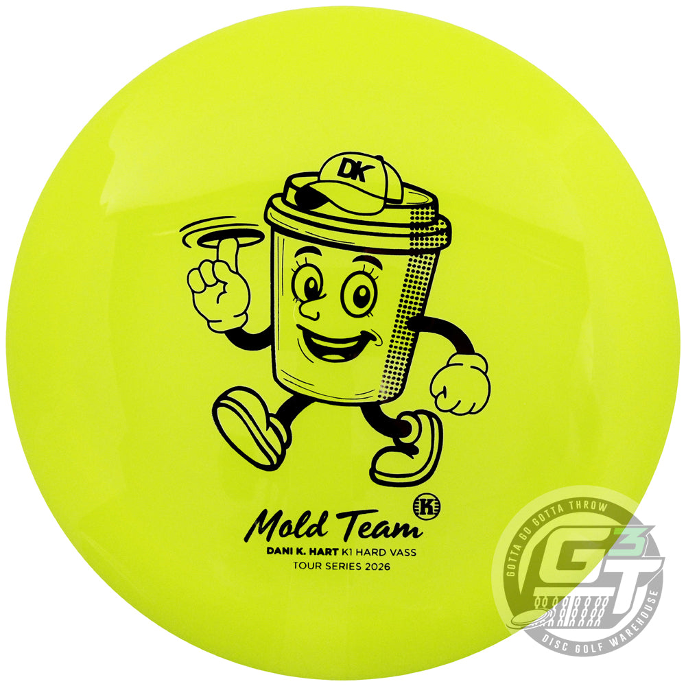 Kastaplast Limited Edition 2026 Tour Series Dani K. Hart K1 Hard Vass Distance Driver Golf Disc