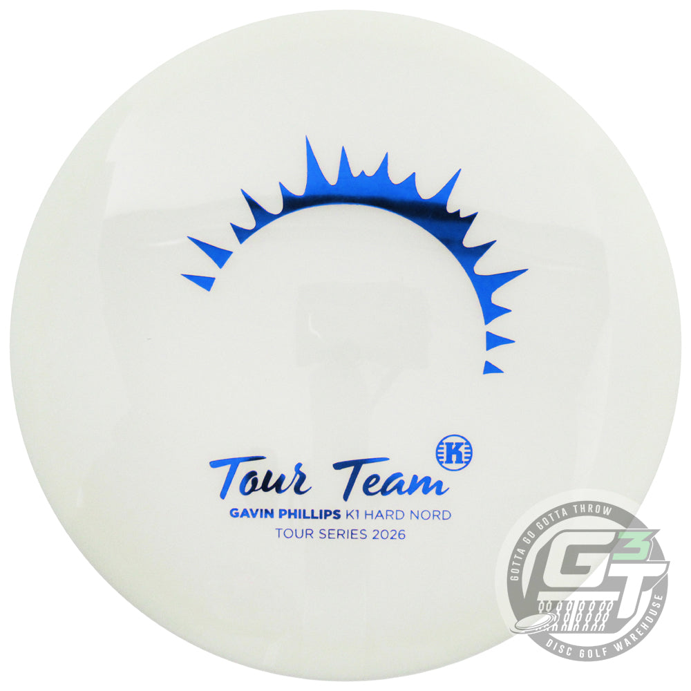 Kastaplast Limited Edition 2026 Tour Series Gavin Phillips Glow K1 Nord Midrange Golf Disc