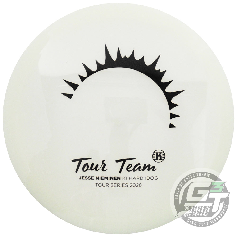 Kastaplast Limited Edition 2026 Tour Series Jesse Nieminen Glow K1 Hard Idog Fairway Driver Golf Disc