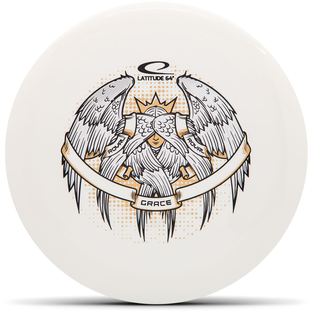 Latitude 64 Limited Edition Angel Triple Stamp Royal Grand Grace Distance Driver Golf Disc