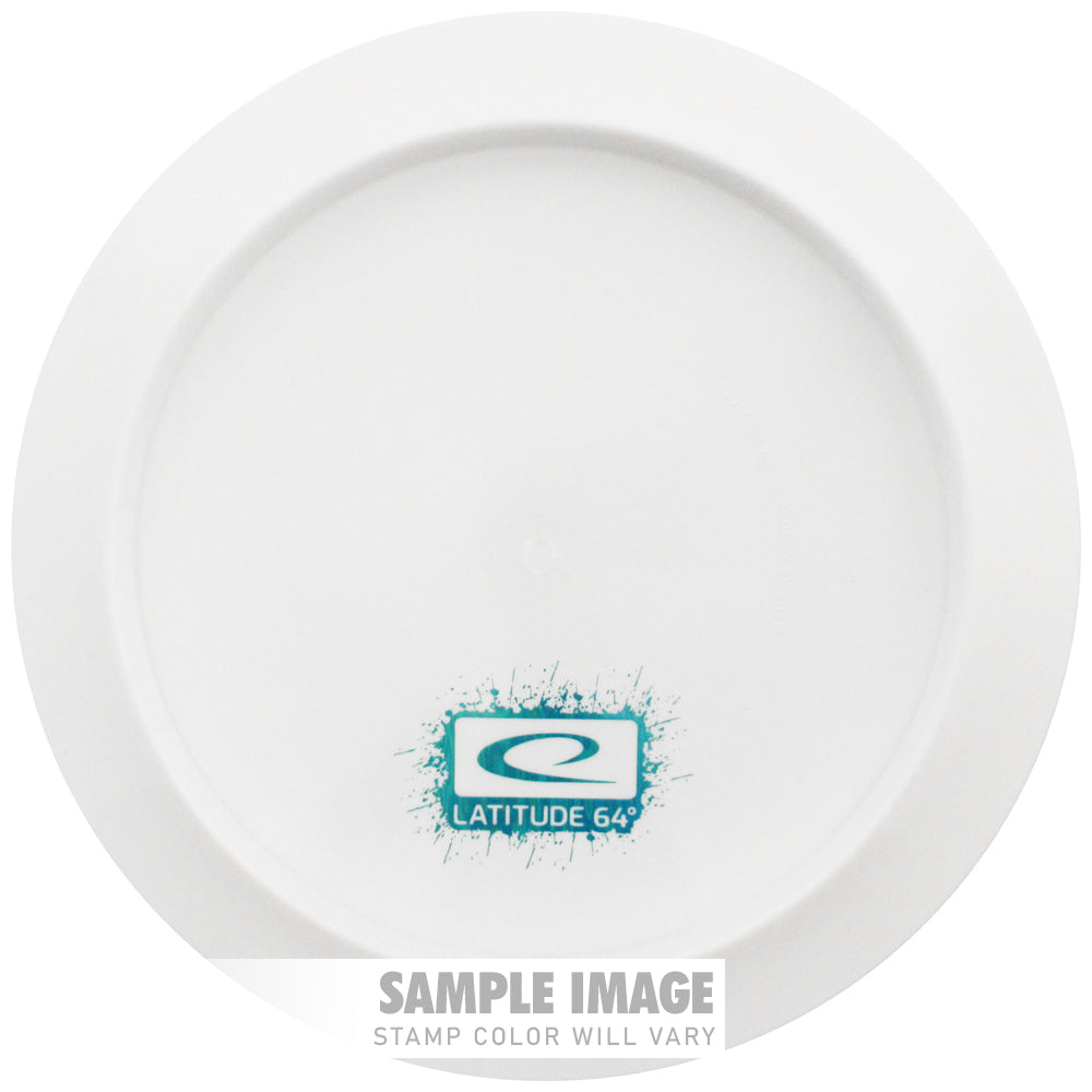 Latitude 64 Blank Canvas Bottom Stamp Gold Line Bolt Distance Driver Golf Disc