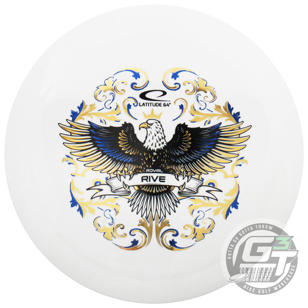 Latitude 64 Limited Edition Eagle Triple Stamp Royal Grand Rive Distance Driver Golf Disc
