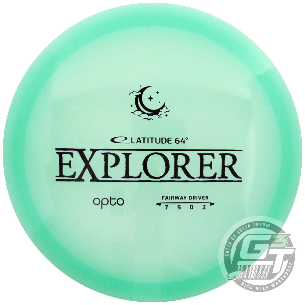 Latitude 64 Moonshine Glow Opto Explorer Fairway Driver Golf Disc