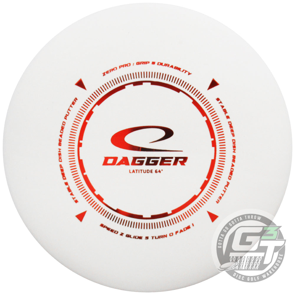 Latitude 64 Zero Pro Dagger Putter Golf Disc