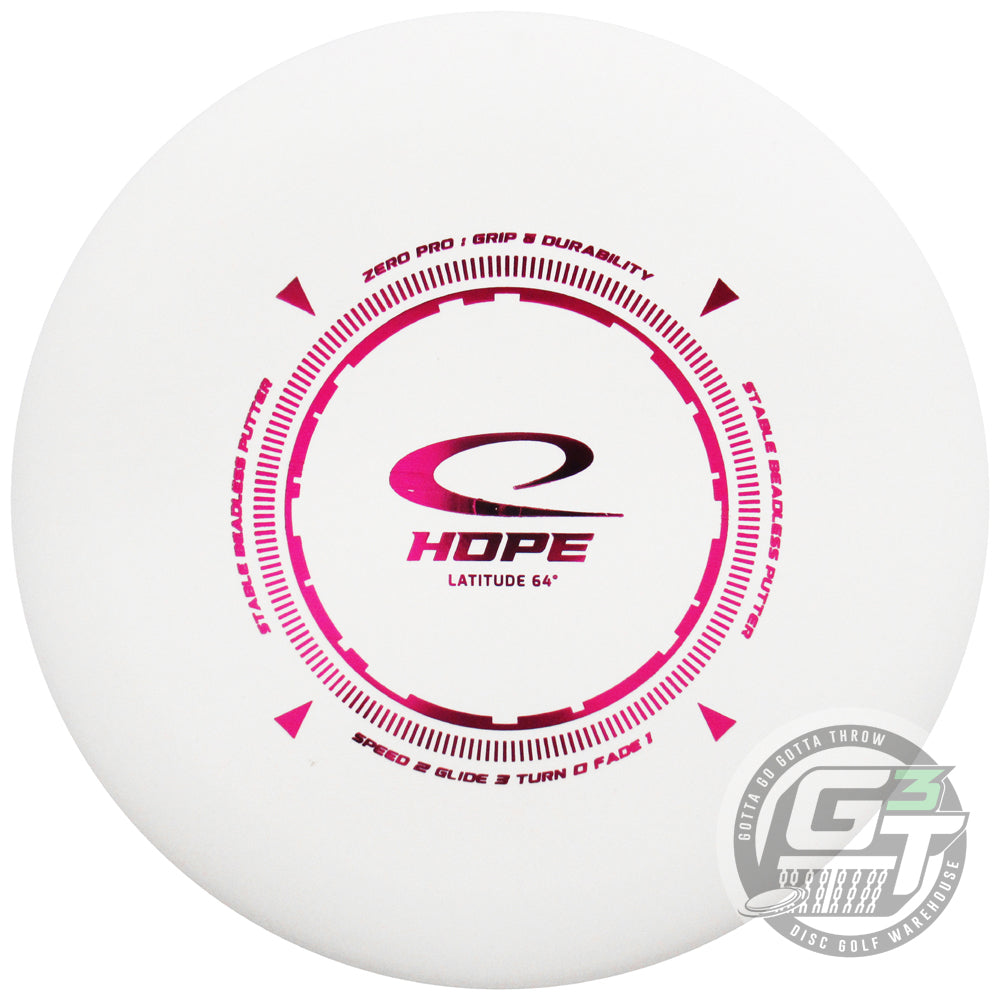 Latitude 64 Zero Pro Hope Putter Golf Disc