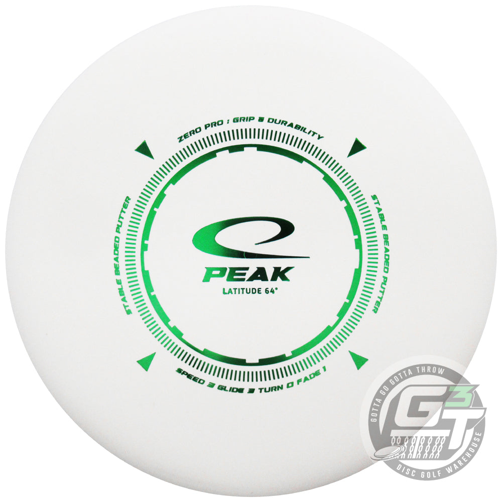 Latitude 64 Zero Pro Peak Putter Golf Disc
