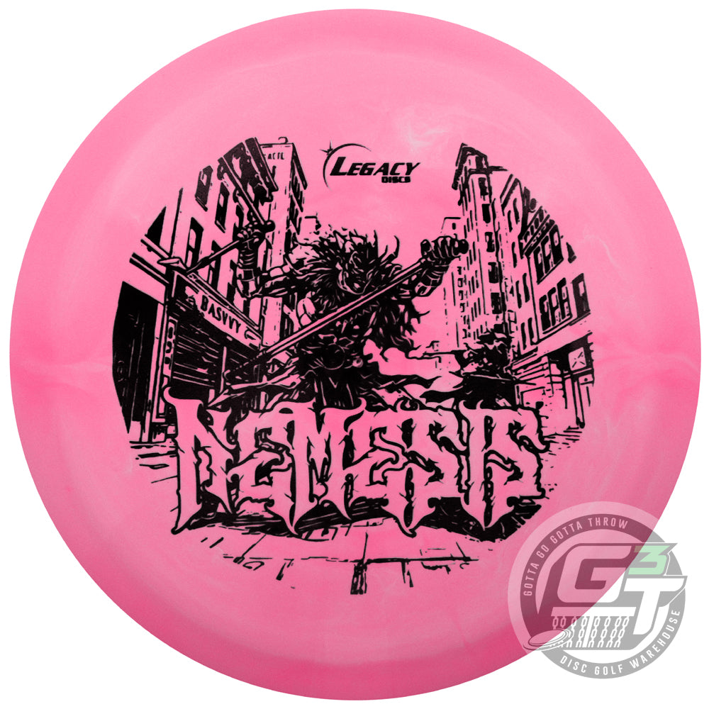 Legacy Swirly Icon Nemesis Distance Driver Golf Disc