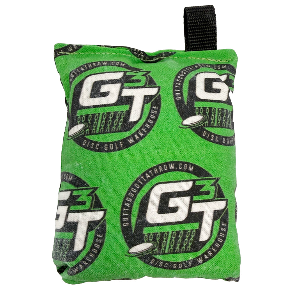 Gotta Go Gotta Throw G3T Logo Dry Paw Bag Disc Golf Grip Enhancer