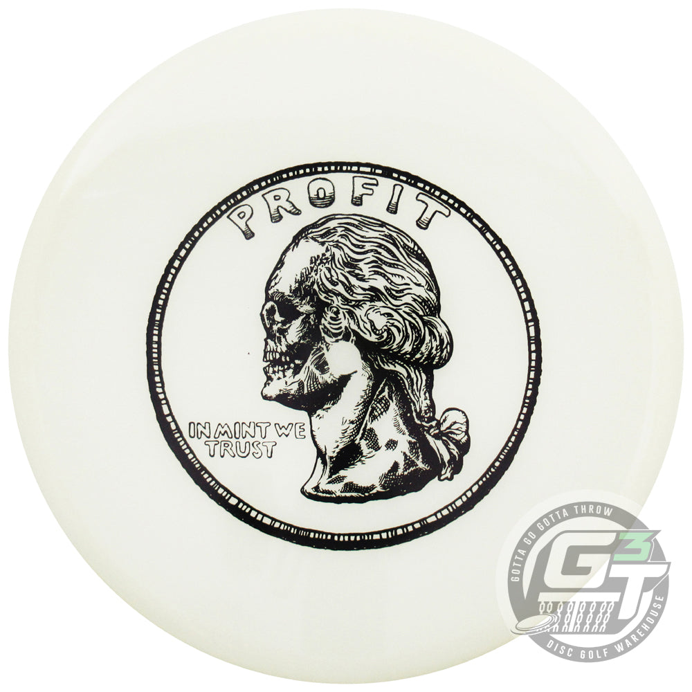 Mint Discs Limited Edition Heads Coin Stamp Glow Nocturnal Profit Putter Golf Disc
