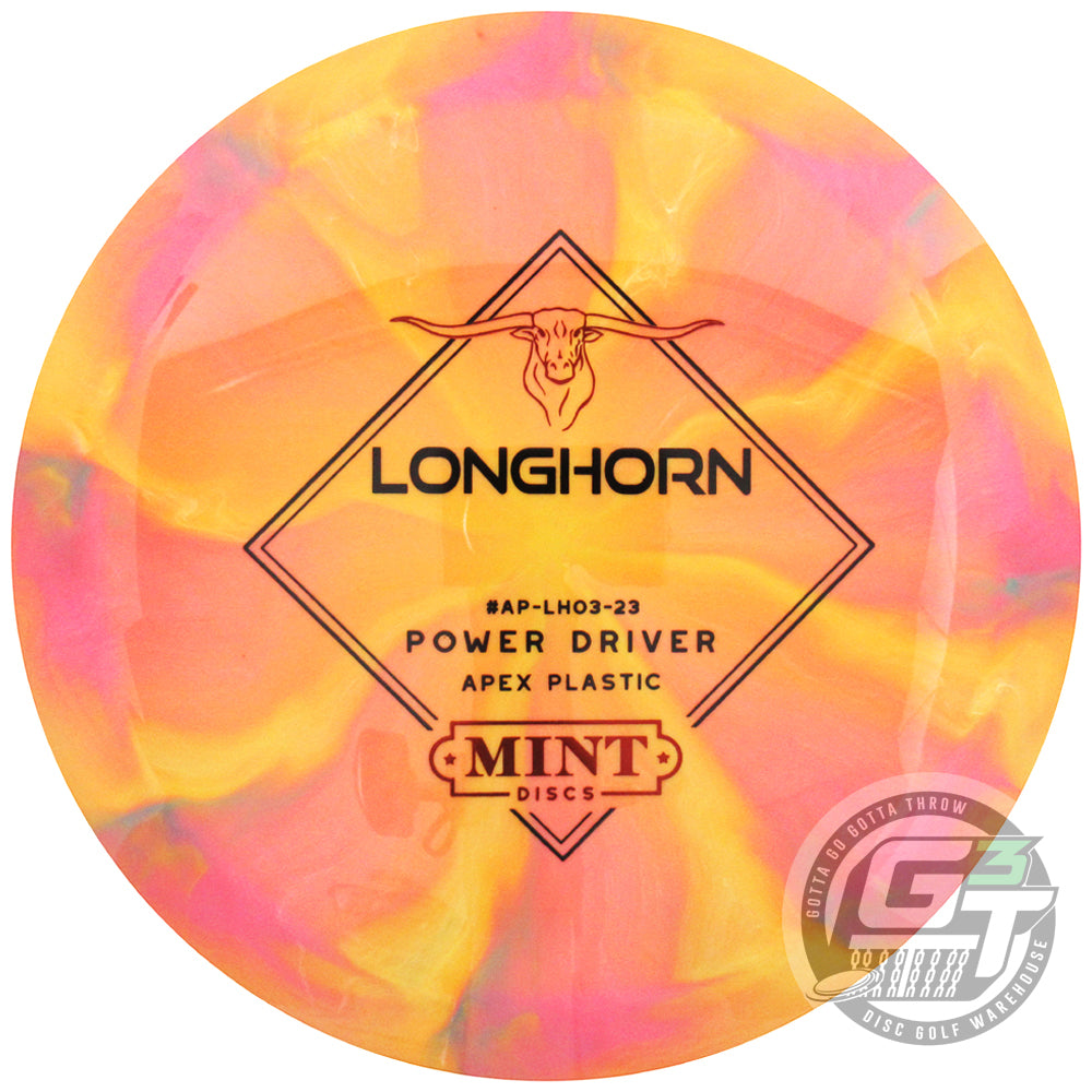 Mint Discs Swirly Apex Longhorn Distance Driver Golf Disc