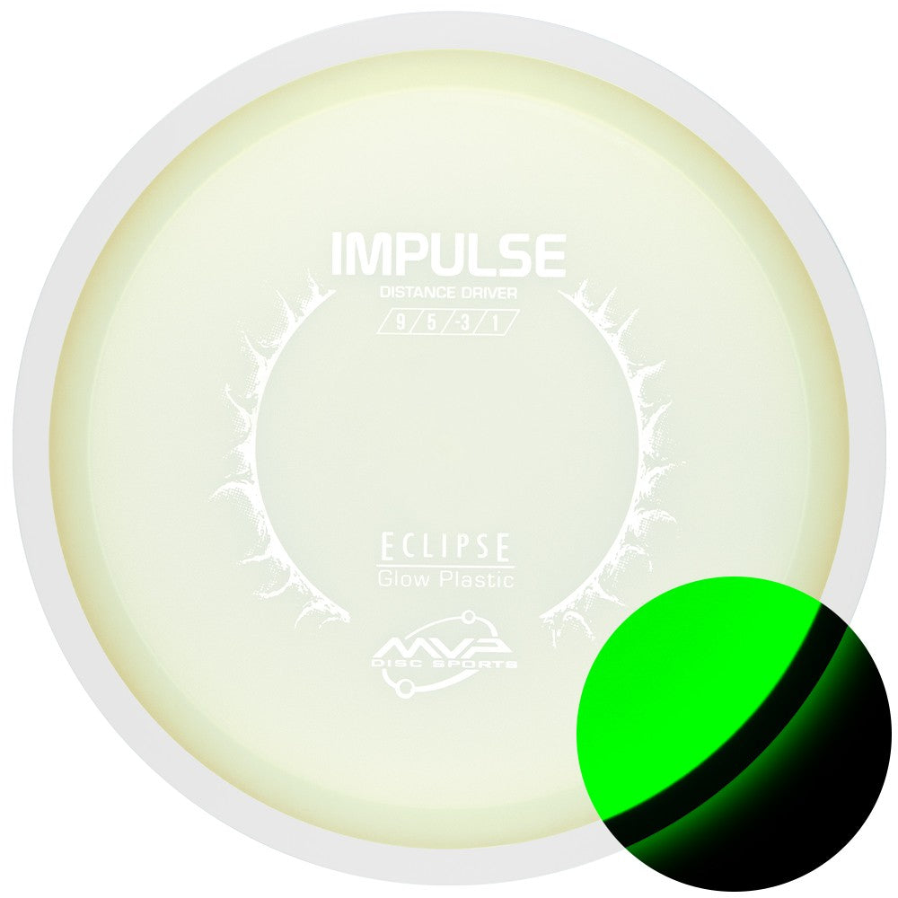 MVP Eclipse 2.0 Glow Proton Impulse Distance Driver Golf Disc