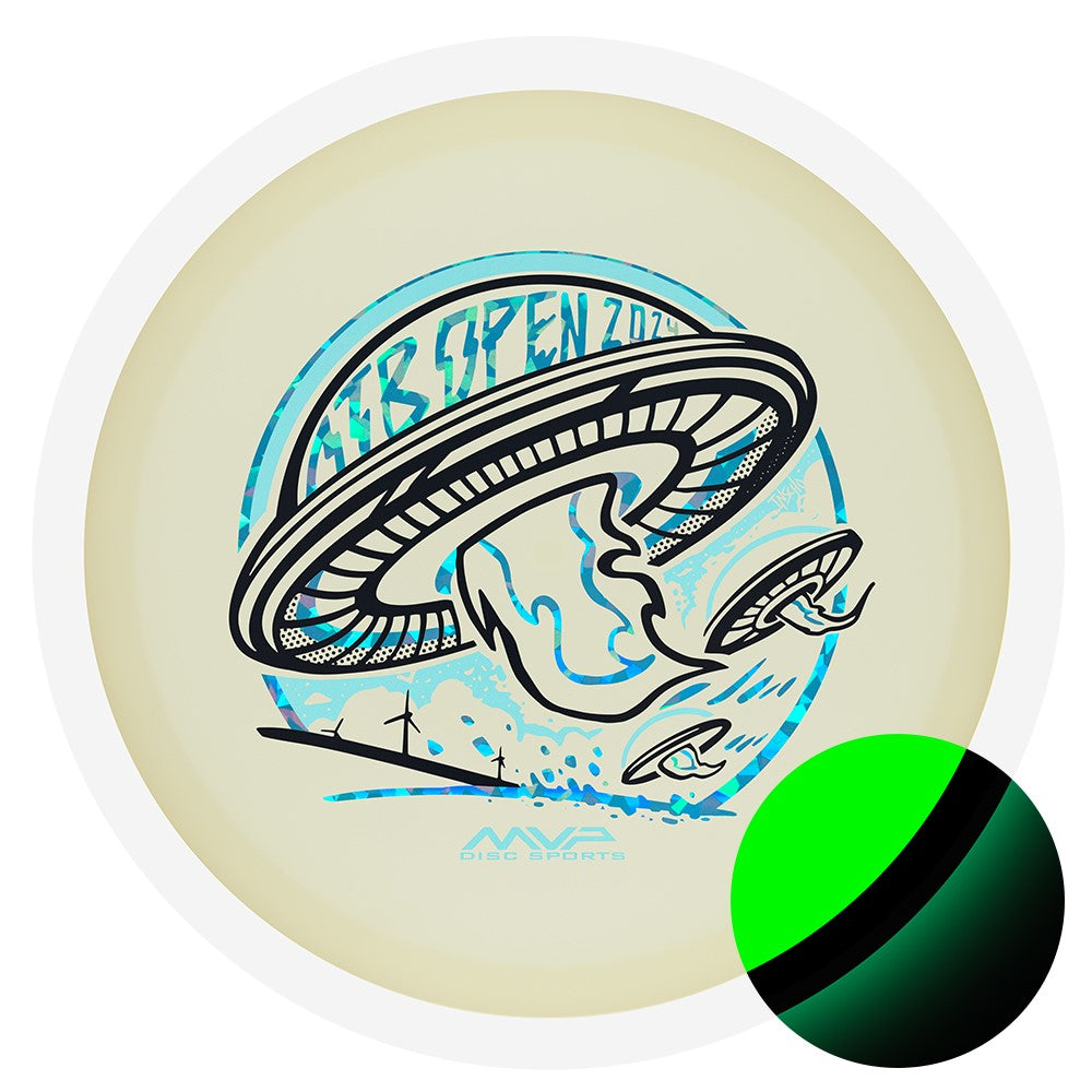 MVP Limited Edition 2024 OTB Open Phase 2 Eclipse 2.0 Glow Proton Orbital Distance Driver Golf Disc