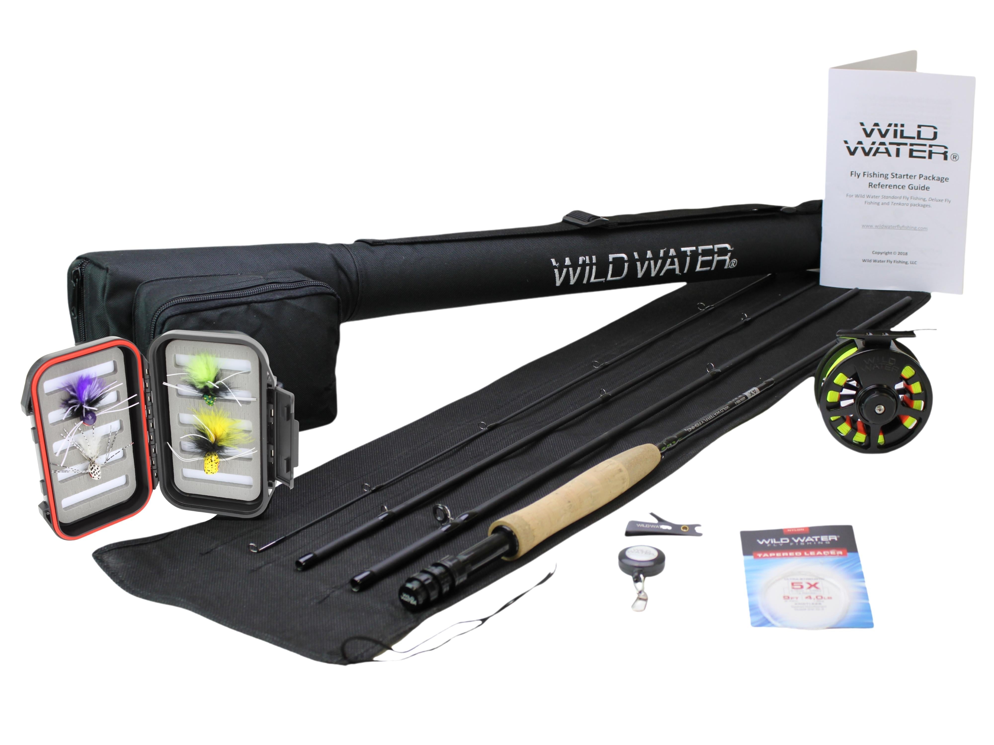 Wild Water Fly Fishing Combo for Panfish and Bass, 9 ft 5/6 wt Rod – Gotta  Go Gotta Throw