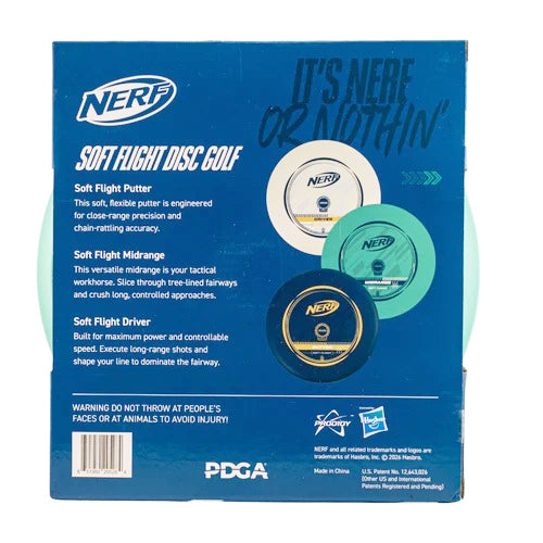 Prodigy NERF Limited Edition 2026 World Championship Soft Flight 3-Disc Beginner Disc Golf Set