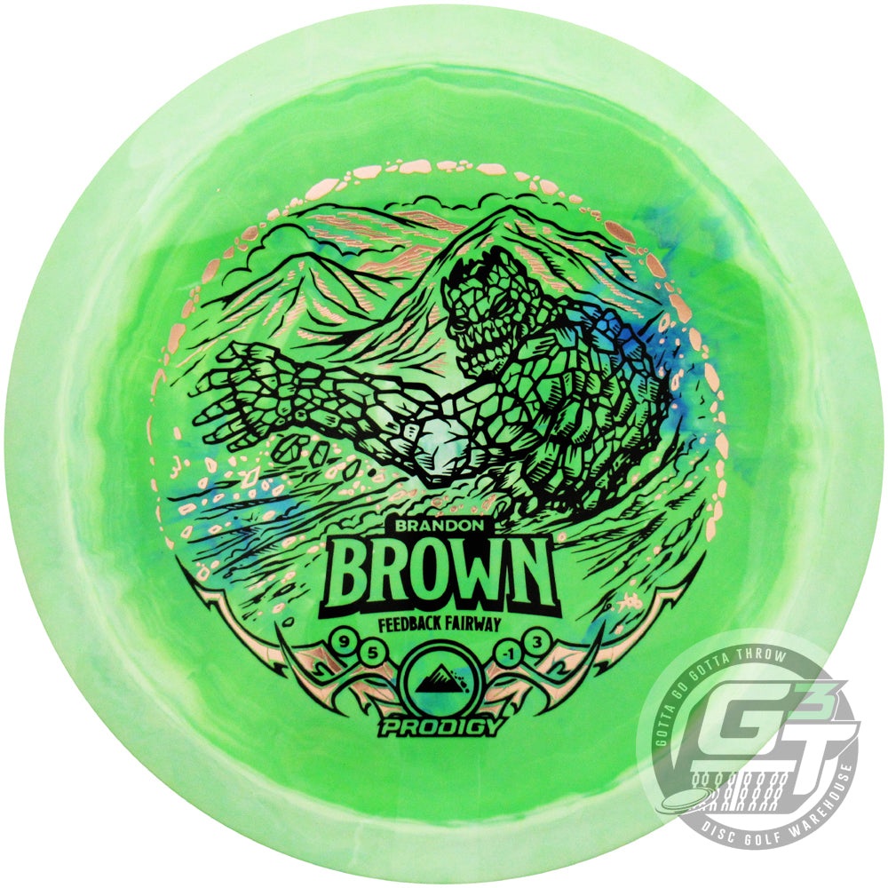 Prodigy Limited Edition 2025 Signature Series Brandon Brown 400 Spectrum Feedback Fairway Driver Golf Disc