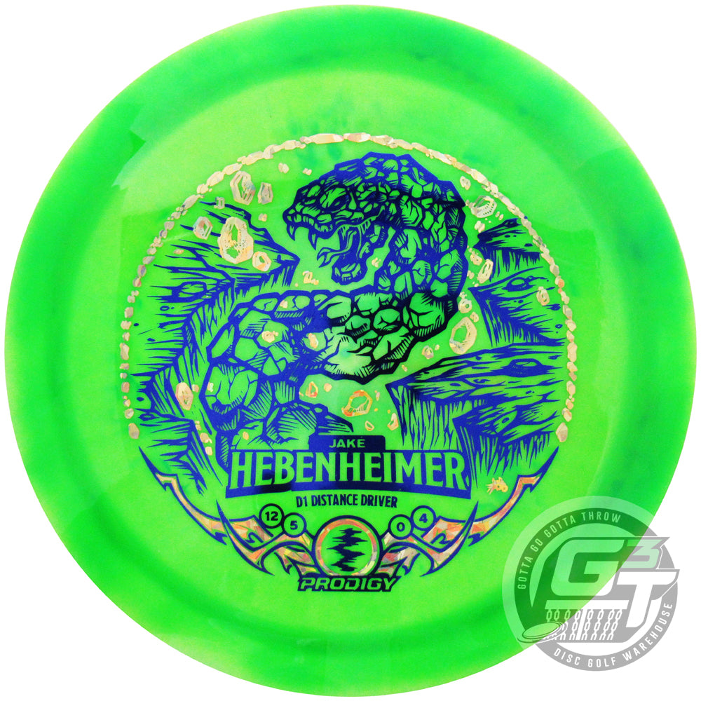 Prodigy Limited Edition 2025 Signature Series Jake Hebenheimer 750 Spectrum D1 Distance Driver Golf Disc