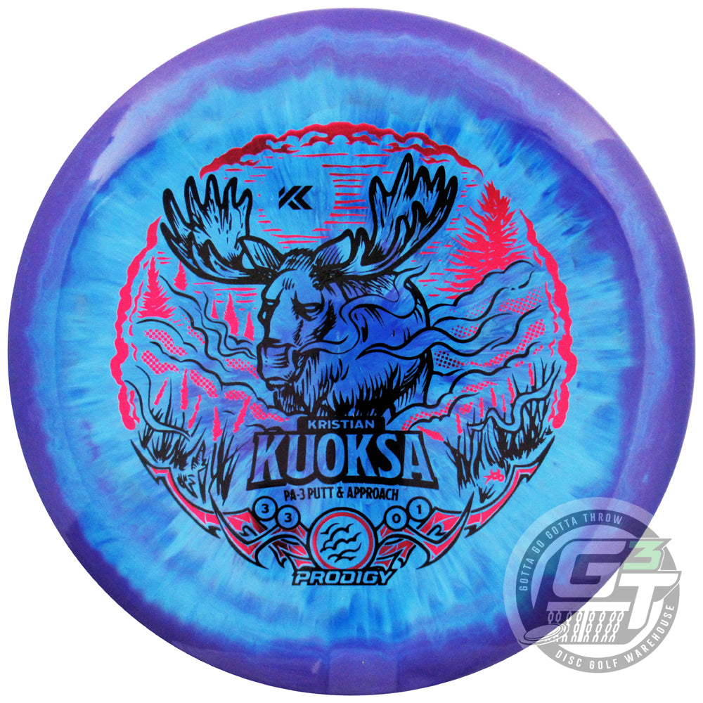 Prodigy Limited Edition 2025 Signature Series Kristian Kuoksa 400 Spectrum PA3 Putter Golf Disc