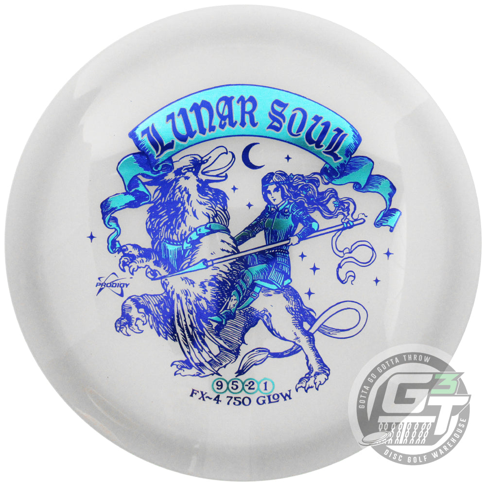 Prodigy Limited Edition Lunar Soul Stamp 750 Glow Series FX4 Fairway Driver Golf Disc