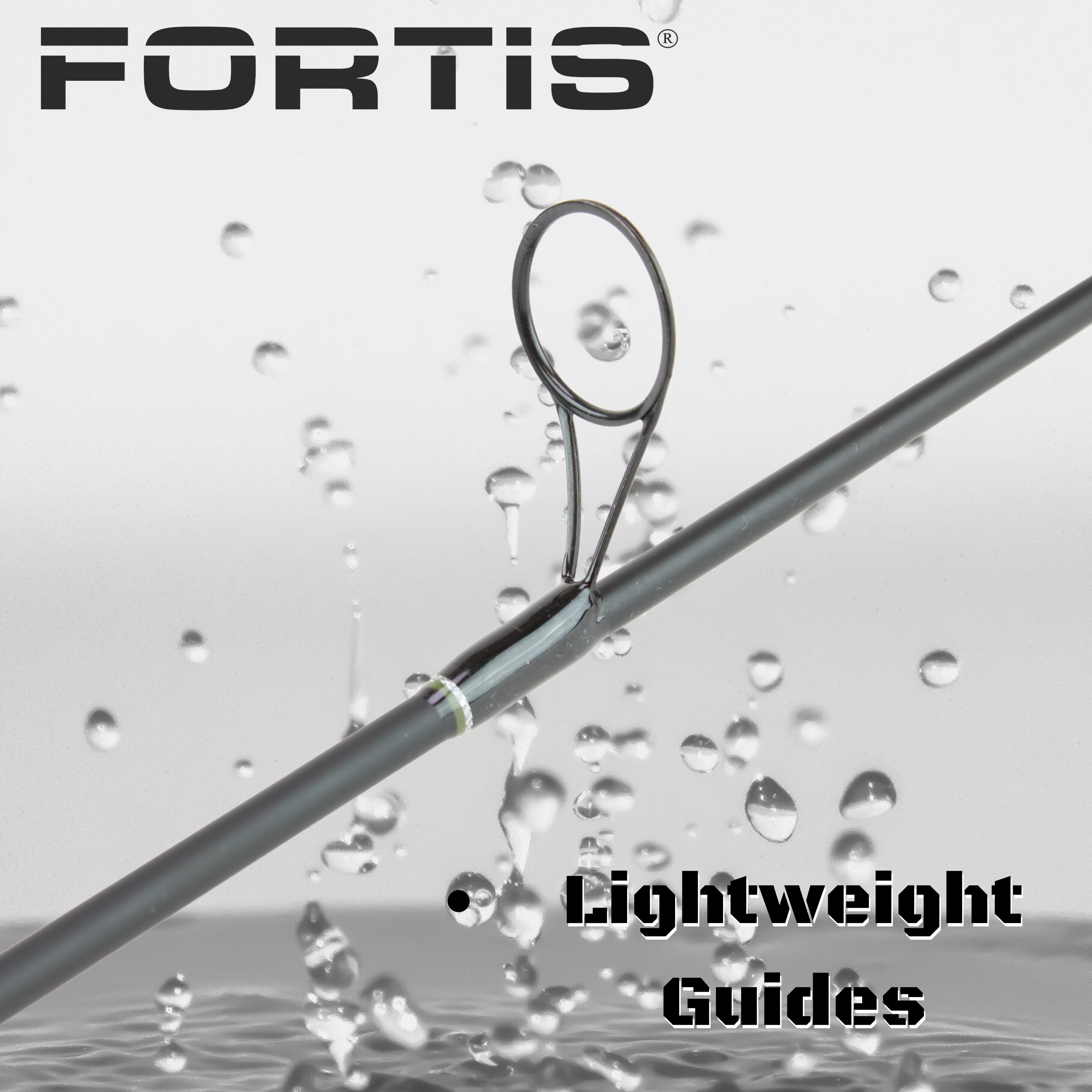 Fortis 5' Ultra Light Action 2 Piece Spinning Rod