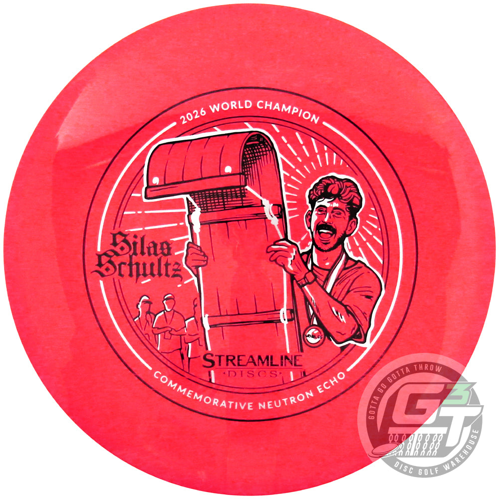 Streamline Limited Edition Silas Schultz 2026 World Championship Commemorative Edition Neutron Echo Midrange Golf Disc