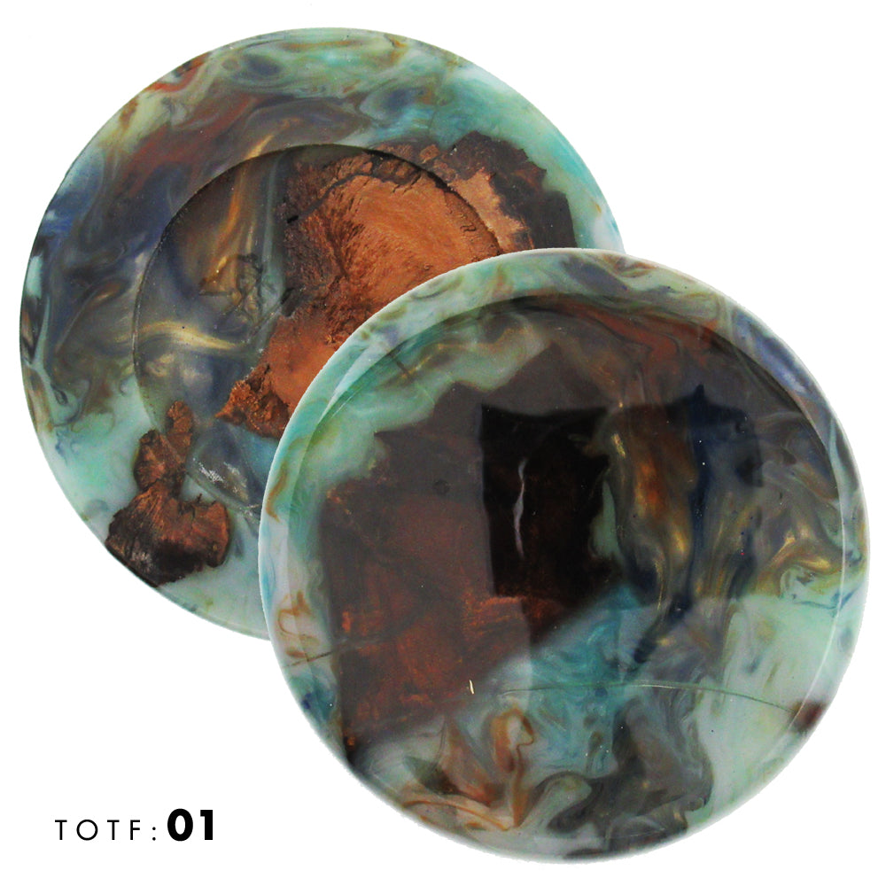 Treasures of the Forest Wood & Resin Mini Marker Disc
