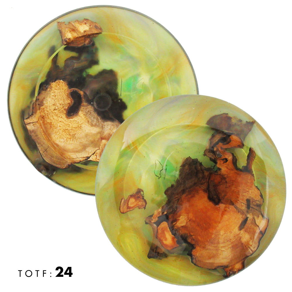 Treasures of the Forest Wood & Resin Mini Marker Disc