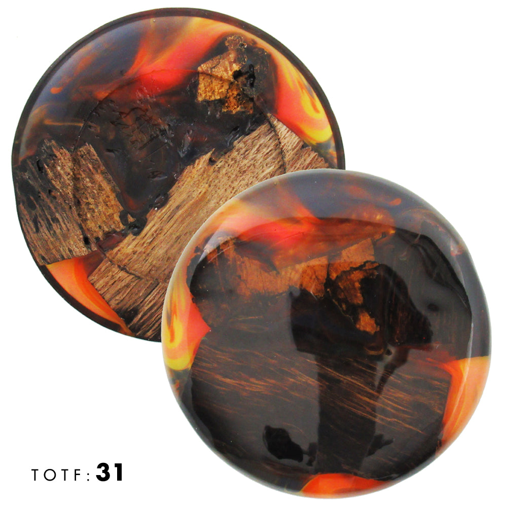 Treasures of the Forest Wood & Resin Mini Marker Disc