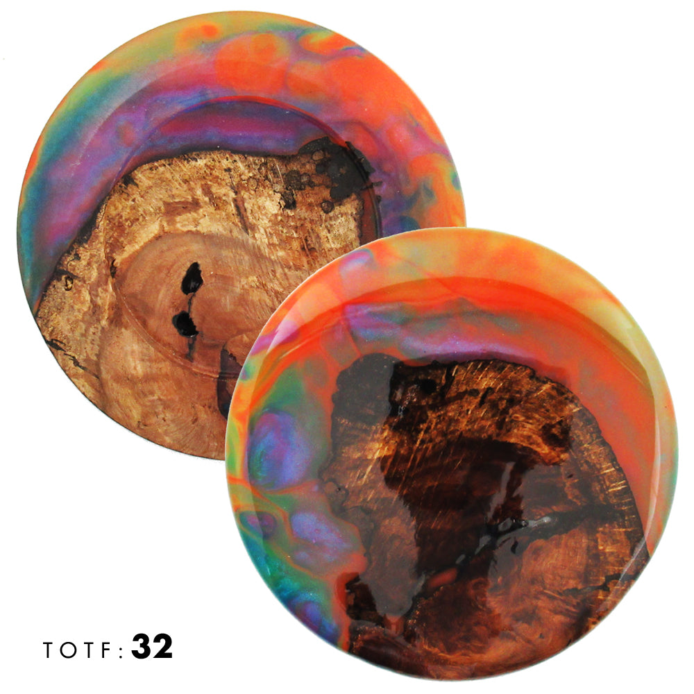 Treasures of the Forest Wood & Resin Mini Marker Disc