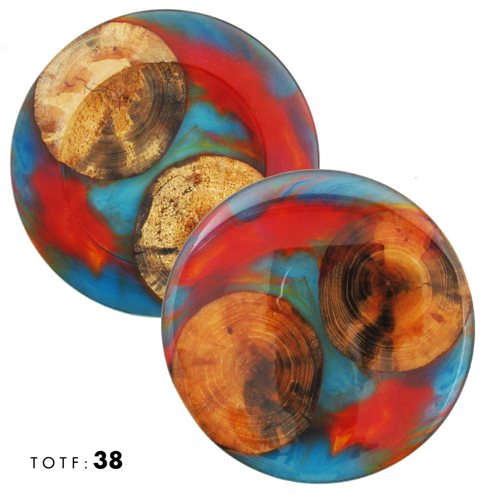 Treasures of the Forest Wood & Resin Mini Marker Disc