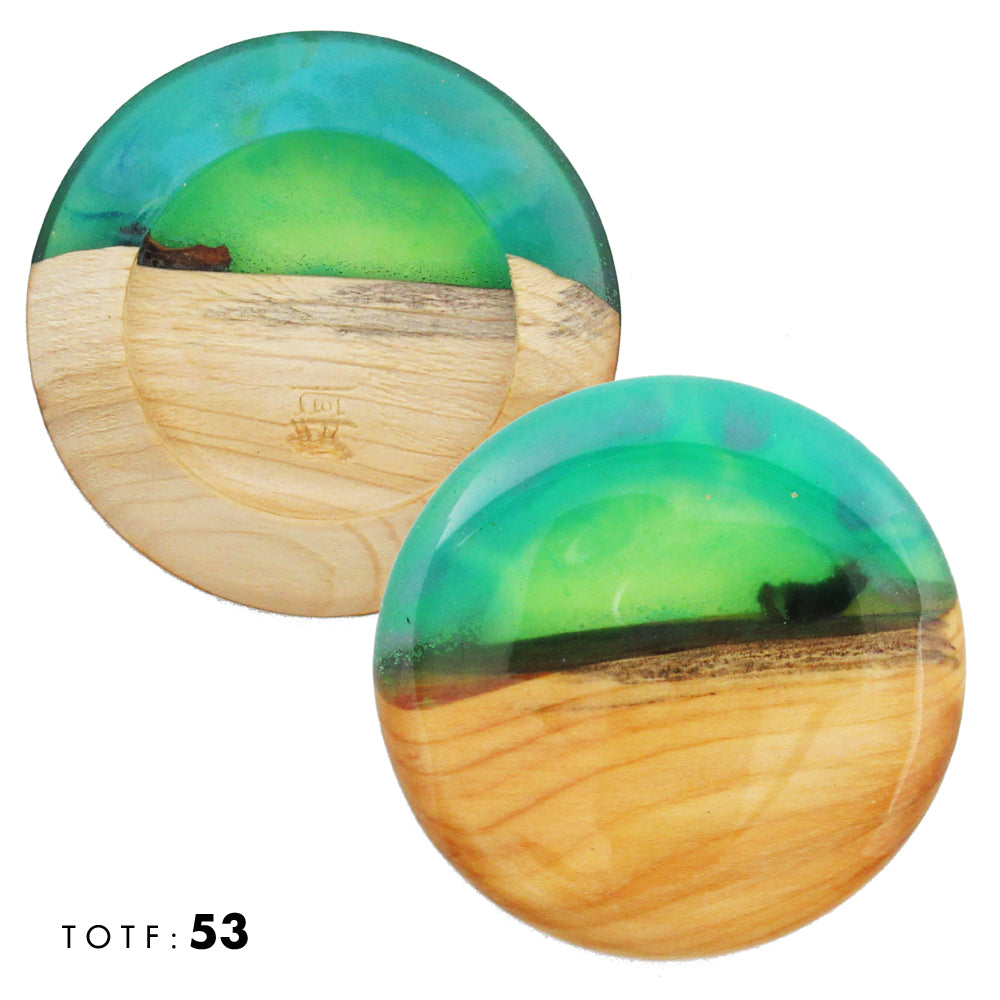 Treasures of the Forest Wood & Resin Mini Marker Disc
