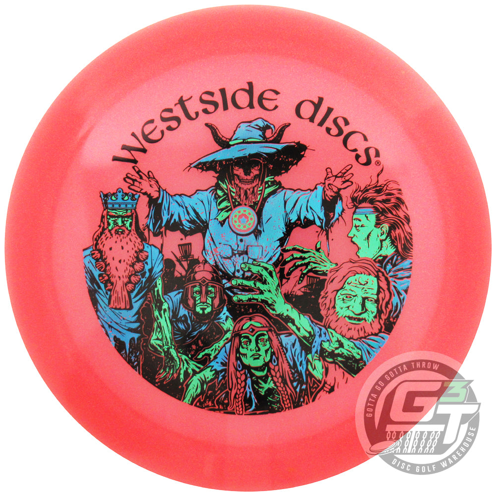 Westside Limited Edition 2025 Halloween Moonshine Glow VIP AIR King Distance Driver Golf Disc