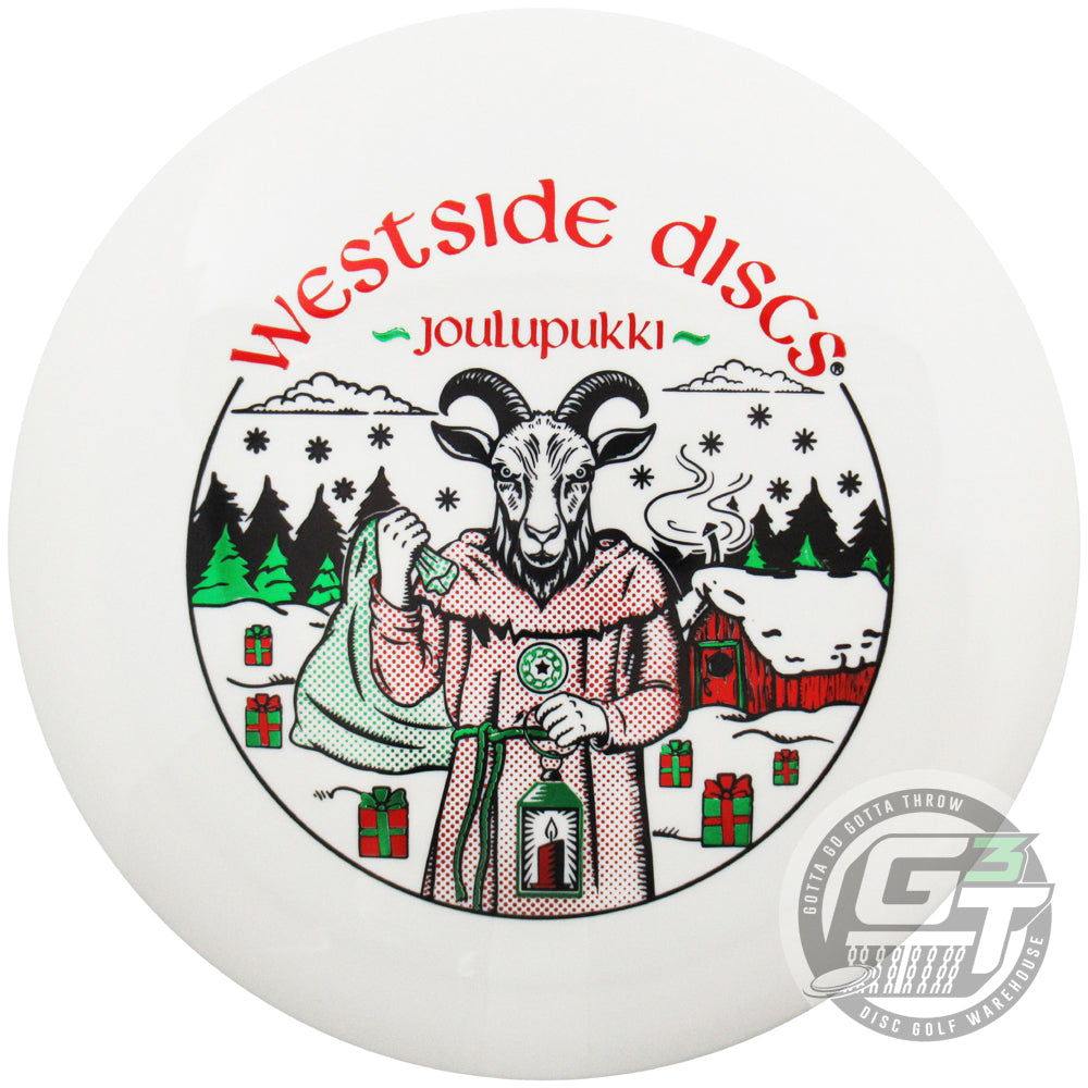 Westside Limited Edition Joulupukki the Christmas Goat Stamp Tournament Prince Distance Driver Golf Disc