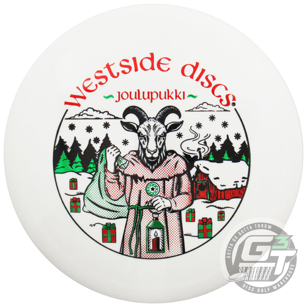 Westside Limited Edition Joulupukki the Christmas Goat Stamp Tournament Underworld Fairway Driver Golf Disc