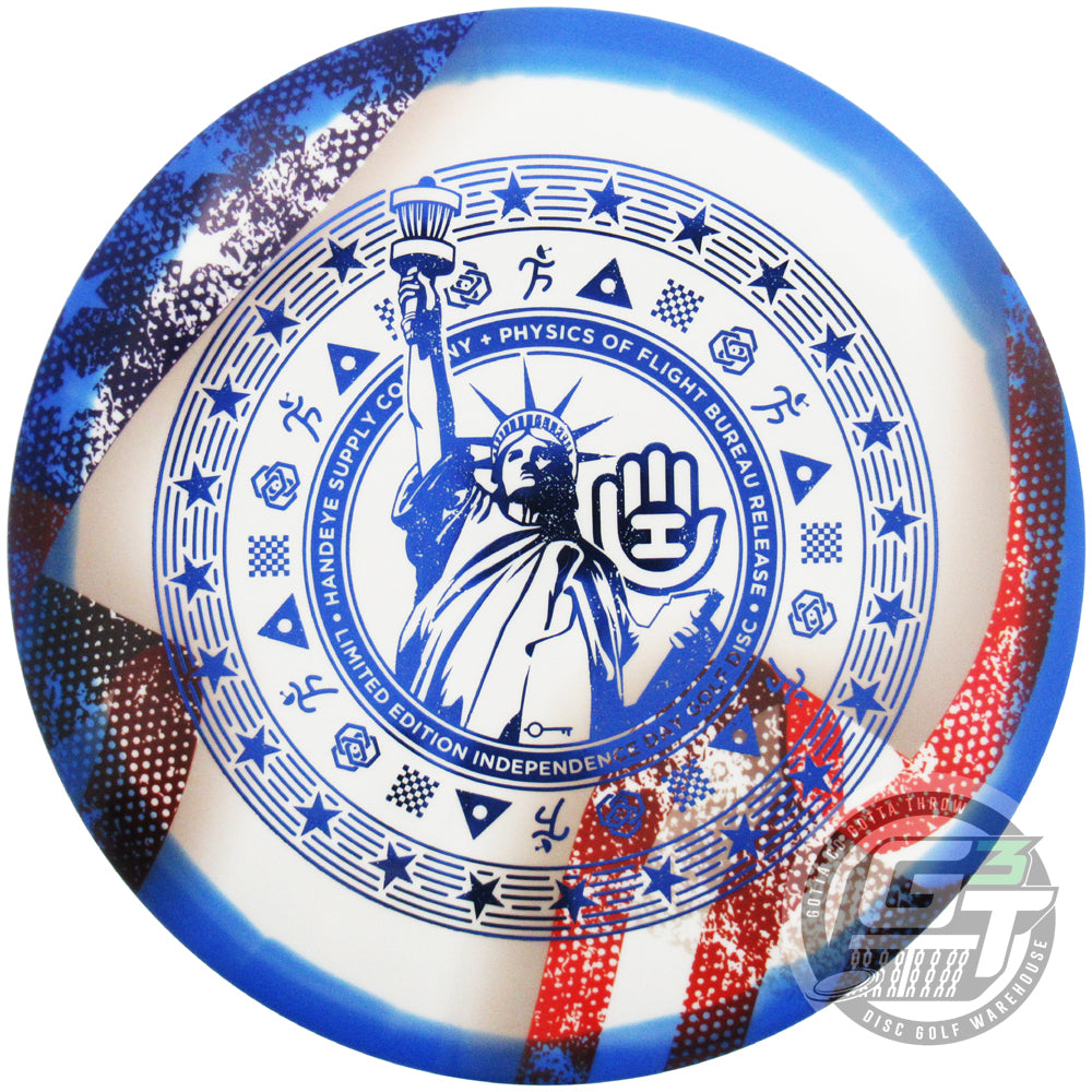 Westside Limited Edition HSCo 2025 Independence Day DyeMax Tournament Orbit Pine Midrange Golf Disc
