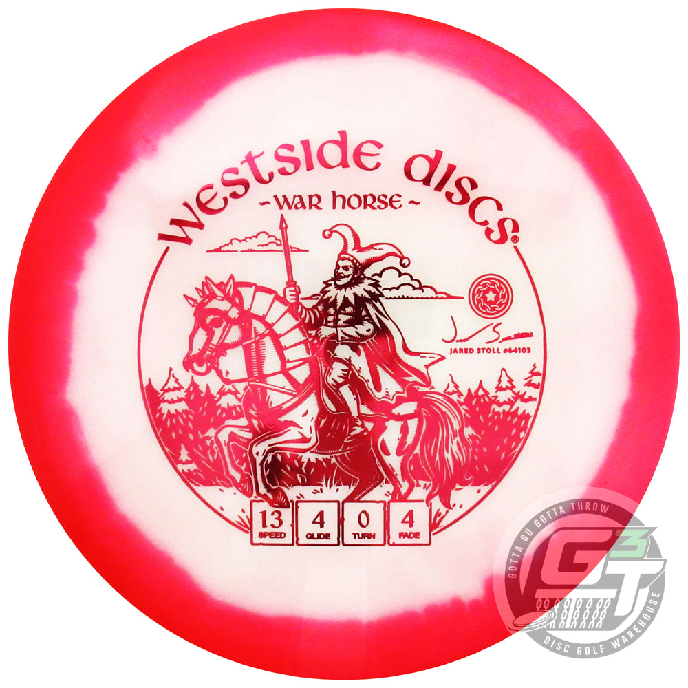 Westside Limited Edition 2025 Team Series Jared Stoll VIP Orbit War Horse Distance Driver Golf Disc