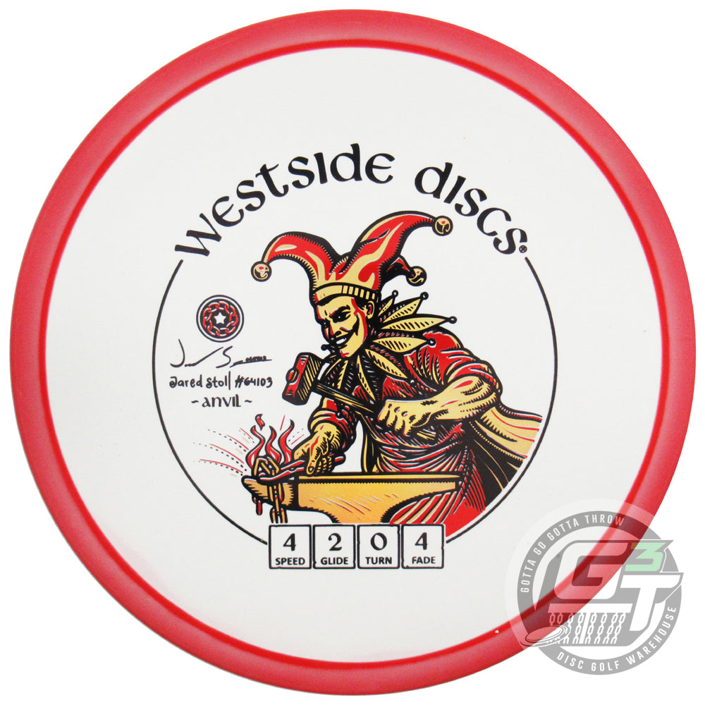 Westside Limited Edition 2026 Team Series Jared Stoll BT Hybrid Orbit Anvil Midrange Golf Disc