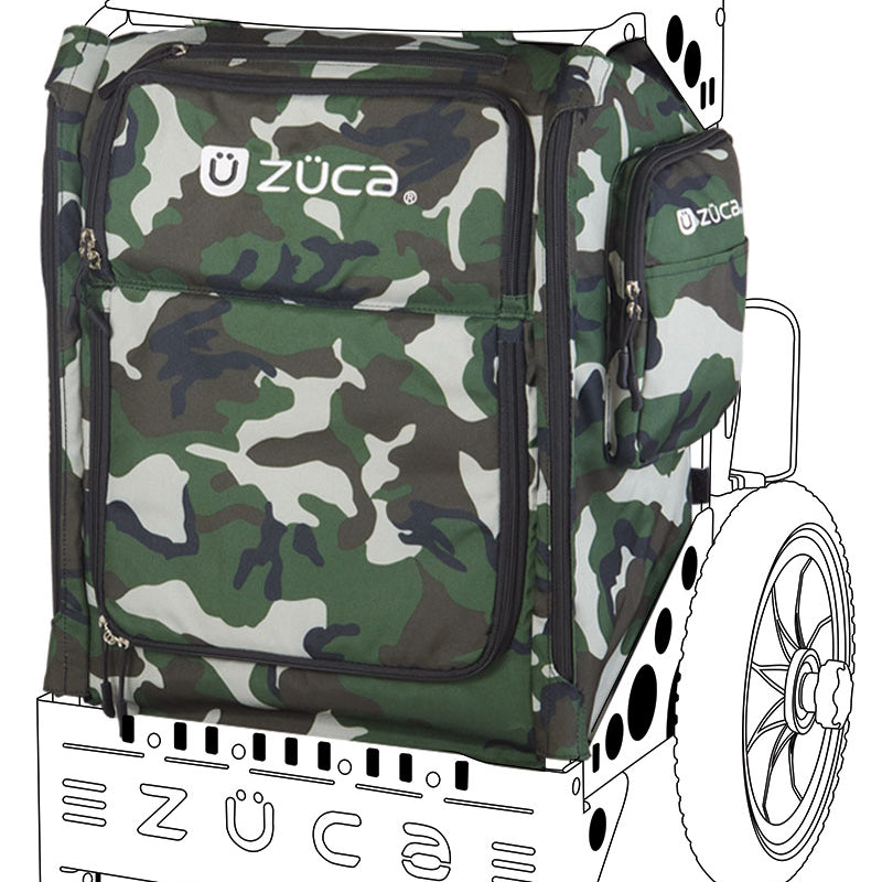ZUCA LG Backpack Cart Trekker Disc Golf Bag