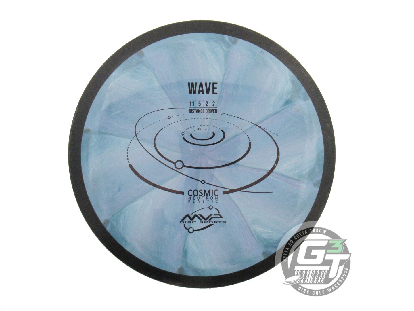 USED MVP Disc Sports Cosmic Neutron Wave 163g Teal-Lilac Distance Driver Disc