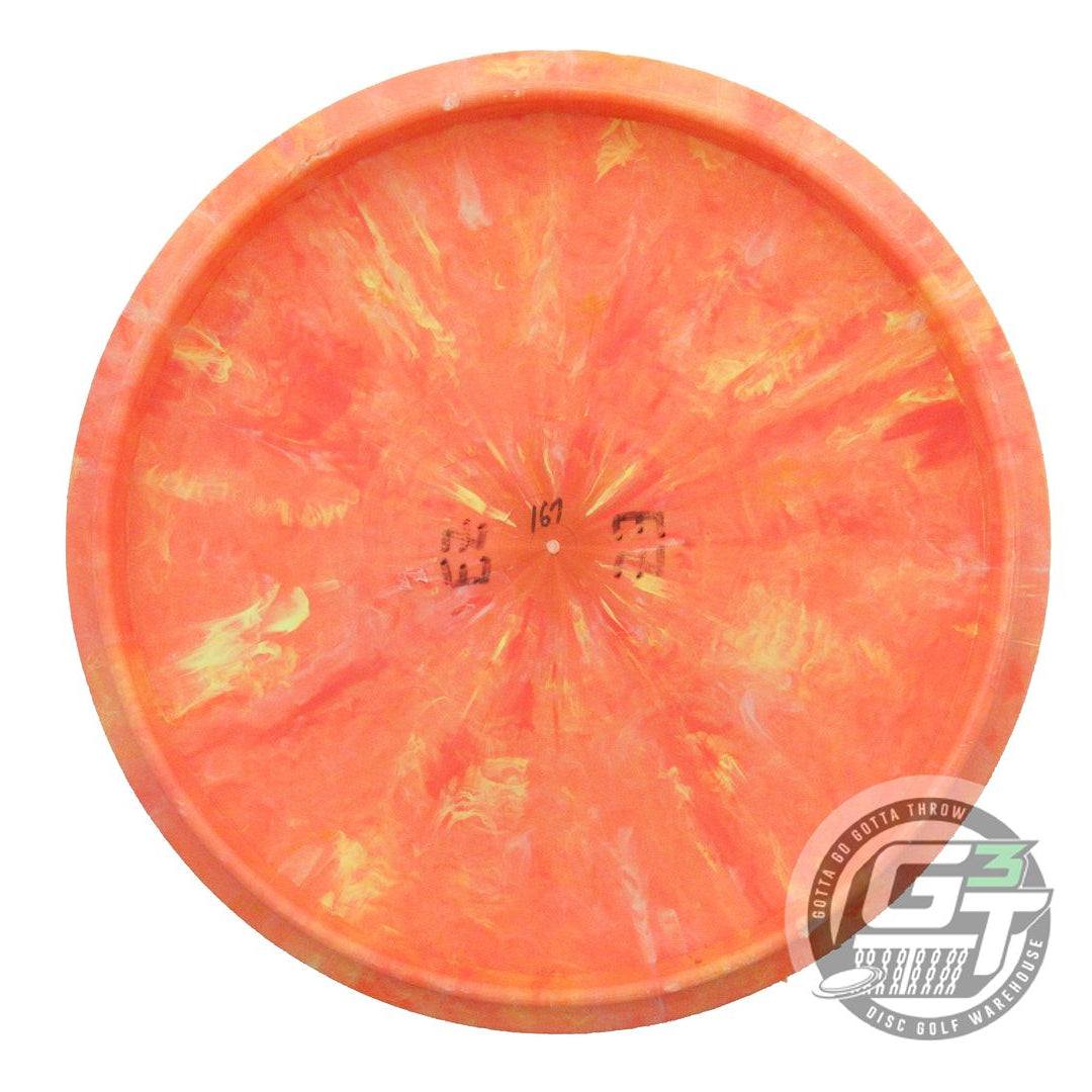 USED Lightning Standard #2 Slice 167g Orange Blue Foil Midrange Golf Disc