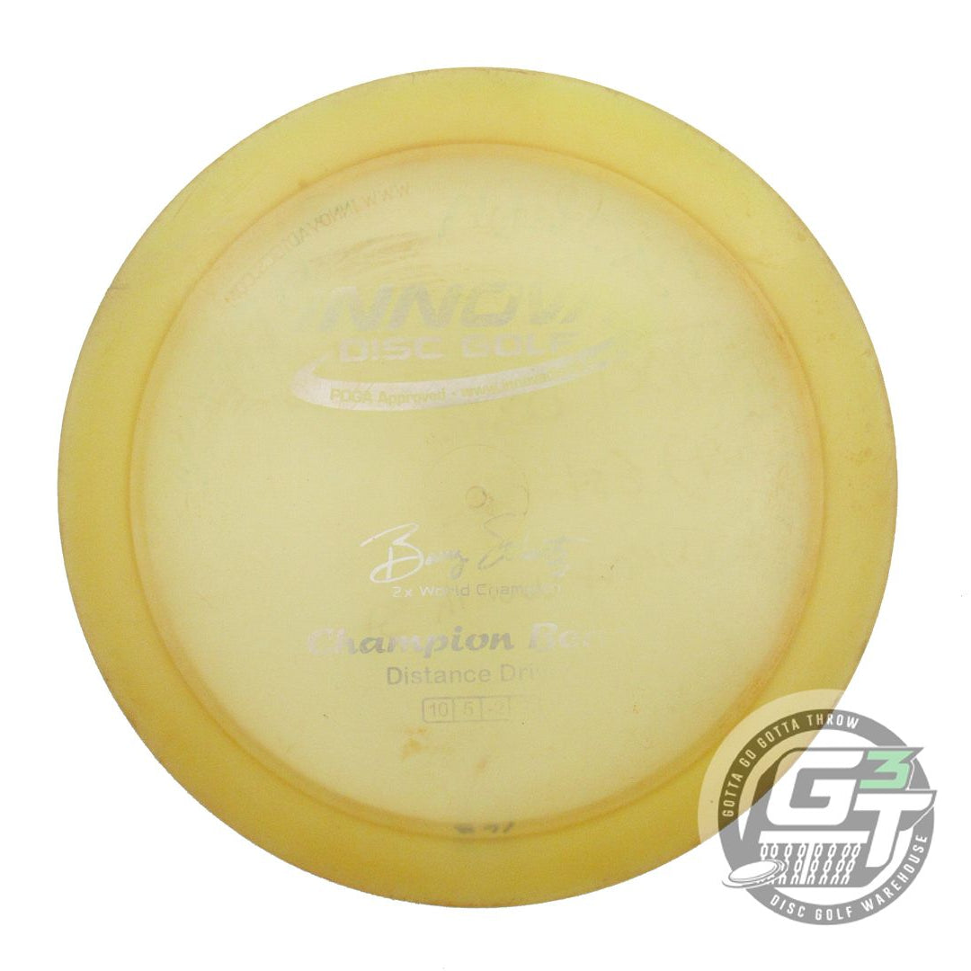 USED Innova Champion Beast 168g Yellow Silver Foil Distance Driver Golf Disc