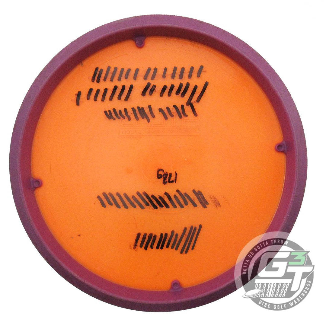 USED Innova Champion Atlas 173g Orange White Stamp Purple Rim Midrange Golf Disc
